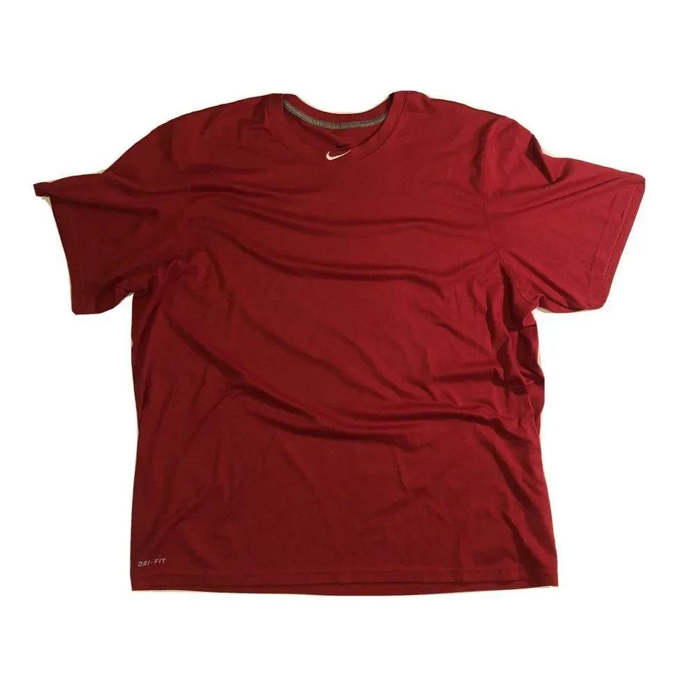 Nike Center‎ Swoosh Dri-Fit T-Shirt Red Travis Scott Cactus Jack Size XL